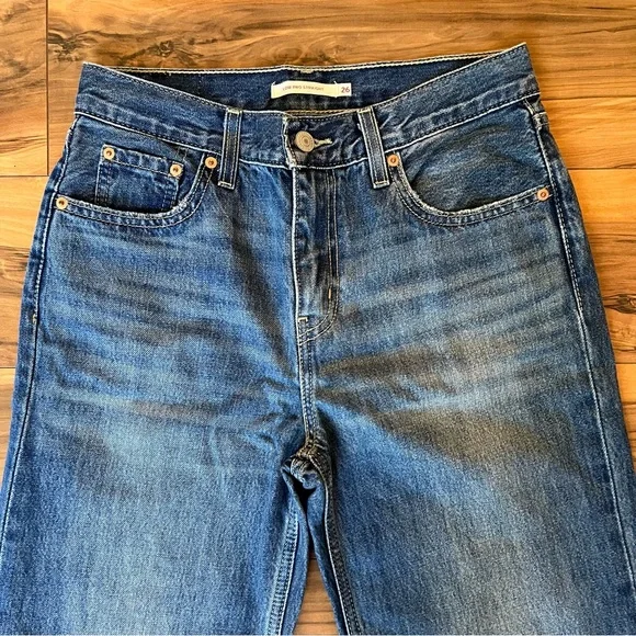 Levi’s Low Pro Straight Jeans Size 26 NWOT - Picture 5 of 11
